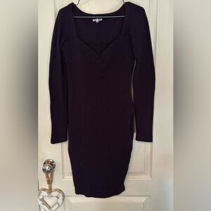Romeo Gigli Long Sleeve Wool Dress